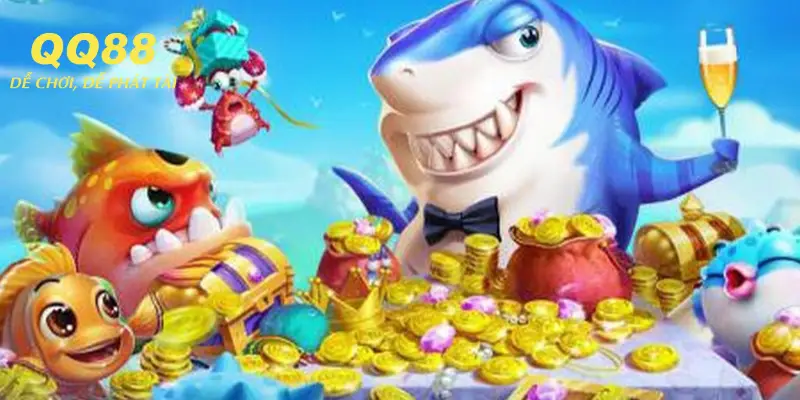 Bắn Cá Thần Tài – hóa thợ săn biển, vũ khí đa dạng, thưởng căng từng giây